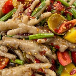 ตำตีนไก่