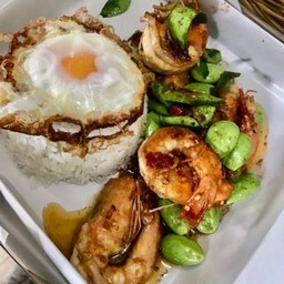 ข้าว-ผัดสะตอ