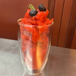 Strawberry fruit shake