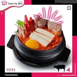ซุปกิมจิเต้าหู้อ่อนเนื้อวากิว