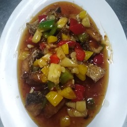 เนื้อปลากระพงสามรส