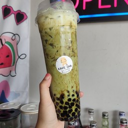 ชาเขียวนมปั่น