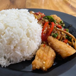 ข้าวราดผัดฉ่า