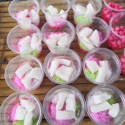 ซาหริ่มมะพร้าวกะทิ กะทิสด