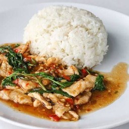 ข้าวกระเพราไก่