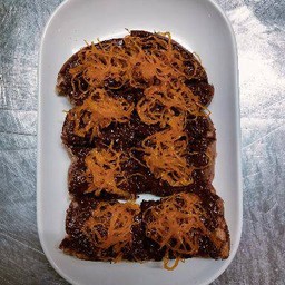 นูเทลลา + ฝอยทอง 🍞