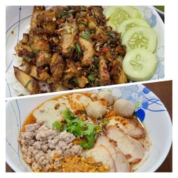 🍗🍗ข้าวใหม่ไก่ย่างเทริยากิ&สลัดผัก🥗🥗 อยู่ในศุภาลัยเบล่า88/37หลังที่7ขวามือ
