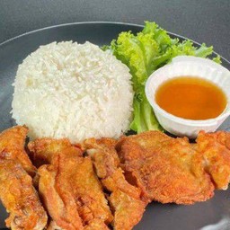 ข้าวไก่ทอด