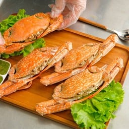 ปูม้านึ่ง 3-4ตัวโล หนึ่ง กก