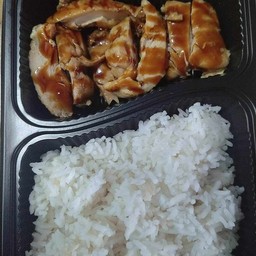 ข้าวไก่ต้มทงคัตสึ