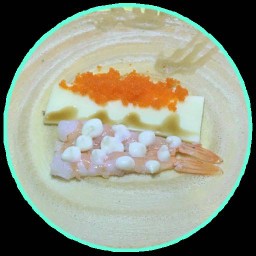 ชีส+ไข่กุ้ง+กุ้ง