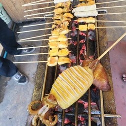 หมึกดำย่างไซส์ใหญ่