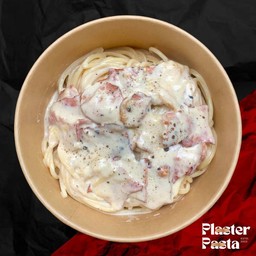(โปรเปิดร้าน) สปาเกตตีคาโบนาร่าเบค่อน