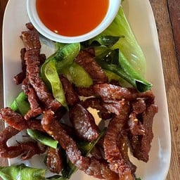 เนื้อแดดเดียวทอด