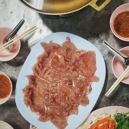 หมูย่างเกาหลี กระทะร้อน ชุด หมูหมักล้วน