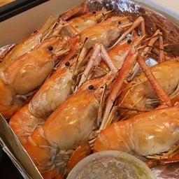 กุ้งแม่น้ำ 8-10ตัวโล  (เผา) 1กก.