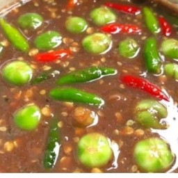 น้ำพริกกะปิ (ไม่มีผัก)ปริมาณ200กรัม