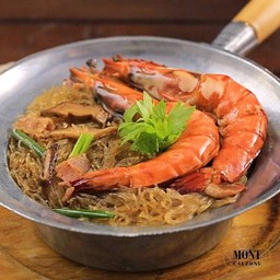 กุ้งอบวุ้นเส้น