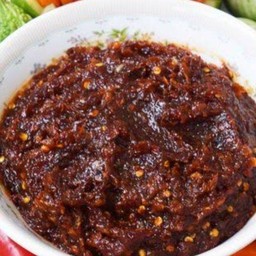 น้ำพริกตาแดง (ไม่มีผัก) 3 ออน