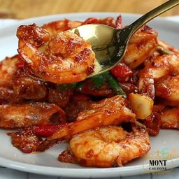 กุ้งผัดพริกเผา