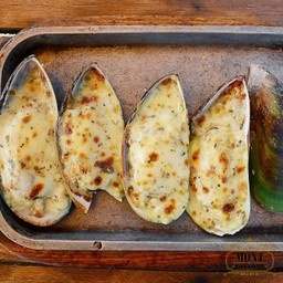 หอยแมลงภู่อบชีส