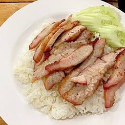 ข้าวคอหมูย่าง