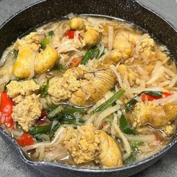 แกงหน้อไม้ดอง+ไข่ปลาสลิด