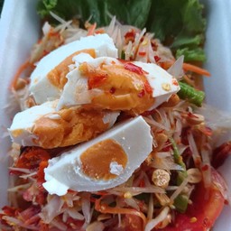 ตำไทย-ไข่เค็ม