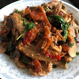 เมนูผัดกะเพรา