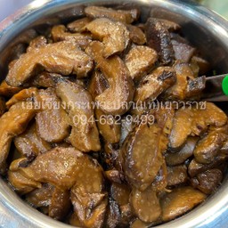 เห็ดหอมญี่ปุ่นผัดน้ำมันหอย 3 ชิ้น