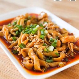 ยำใส้เป็ด 钵钵鸡鸭肠
