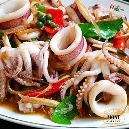 ปลาหมึกผัดฉ่า