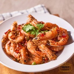 กุ้งผัดพริกเกลือ