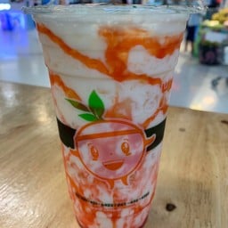 นมสด สตรอว์เบอร์รี่