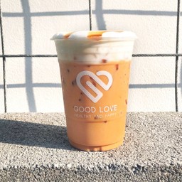 Thai milk latte ชาไทย ไม่เย็นชานะ