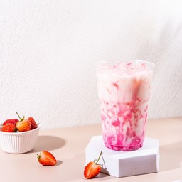 Strawberry  Milk iced