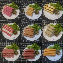 ไอ้เต๋าลูกชิ้นทอดยืนเอาน้ำจิ้มรสเด็ด มิตรประชาหน้าซอย12