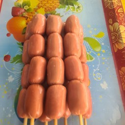 ไส้กรอกแดงในตำนาน (ทอด)