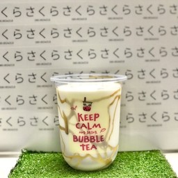 นมกล้วยคาราเมล