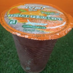 น้ําส้มเกล็ดหิมะ/เฉาก๊วย(หน้าตลาดมีโชคมีชัย)