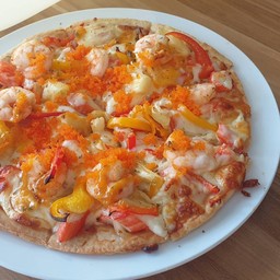 ซีฟู้ด พาราไดซ์ (พิซซ่าถาดใหญ่ 9 นิ้ว แบ่ง 8 ชิ้น)