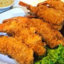 กุ้งชุปแป้งทอด