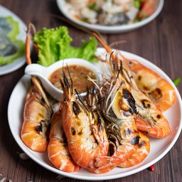 กุ้งเผา ครึ่งกิโล