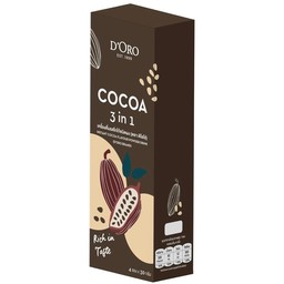 Cocoa Flavored Drink, Powder (Didoro Brand), 4 Packs Per Box