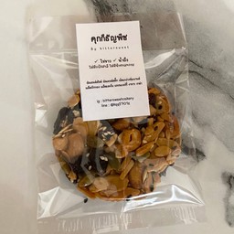 คุกกี้ธัญพืช ไร้แป้ง ไร้น้ำตาล