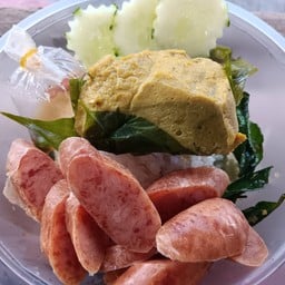 ข้าวห่อหมก+กุนเชียงหมู