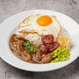 F17 ข้าวหน้าไก่ไข่ดาว