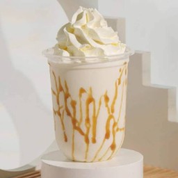 นมคาราเมล+วิปครีม