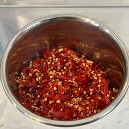 พริกสดปั่น 辣椒碎