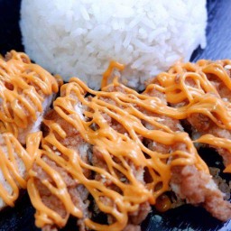 ข้าวไก่ สไปซี่มาโย